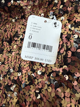 Free People women’s Annalise sequin mini skirt 0 NEW