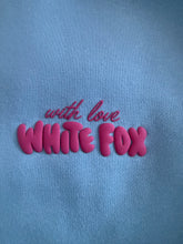 White Fox women’s With Love & Romance crew sweatshirt XXS