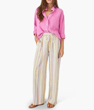 Xirena women’s Harper cropped pants in Sunshade stripe L