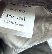 DL1961 boys Brady slim ultimate knit jeans in Gunmetal wash 14