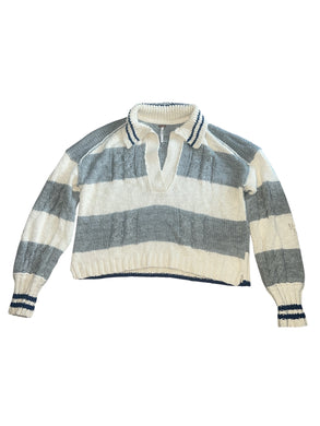 Free People women’s striped Pembroke sweater XS