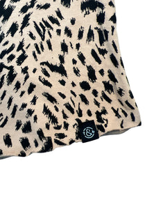 Treasure & Bond girls brushstroke cropped tee S(7-8)