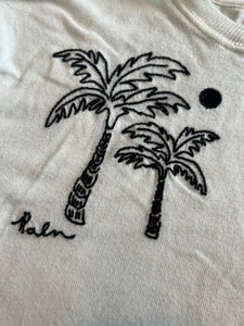 Free People We The Free women’s embroidered palm tree tee XS