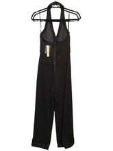 Alice + Olivia women’s Robin split wide leg halter jumpsuit sz 0 NEW