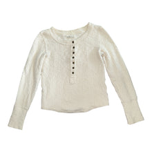 We The Free x Free People women’s heavy ribbed henley top M
