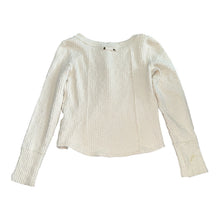 We The Free x Free People women’s heavy ribbed henley top M