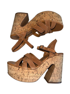 Free People women’s Lisbon Mary Jane platform heels 37.5 (7.5)