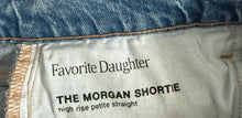 Favorite Daughter women’s Morgan Shortie high rise petite straight jeans in Crosby 30