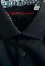 Robert Graham boys Joy flip collar dress shirt L(16) NEW