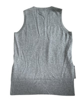 Design History women’s pure cashmere hi low sweater tank M