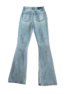 Daze Denim women’s Go Getter distressed flare jeans 25