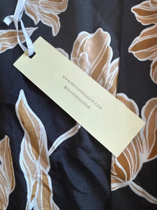 Maison Du Soir women’s floral kimono robe S/M NEW
