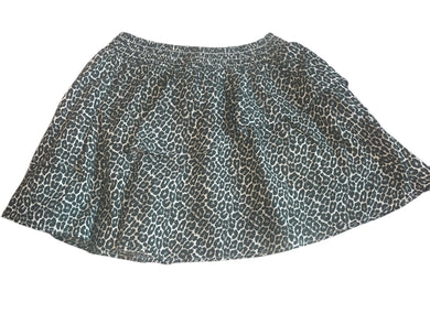Ever After Collection girls double ruffle leopard skirt 8