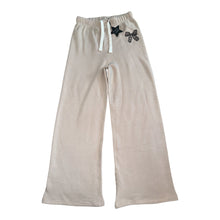 Pixie Lane girls wide leg leopard bow sweatpants 14 NEW