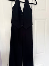 Alice + Olivia women’s Robin split wide leg halter jumpsuit sz 0 NEW