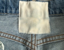 Mother denim women’s The Fly Cut Tomcat Roller jeans in Crashing 25