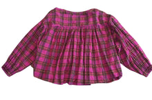 Free People women’s Jessi plaid top XS
