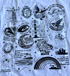 Stevie Nicks women’s graphic tee shirt (read measurements)