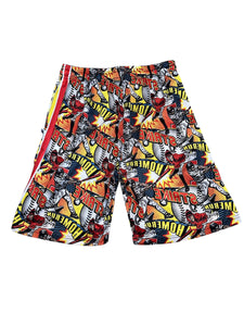 Flow Society youth Homerun Strike baseball graphic shorts XL