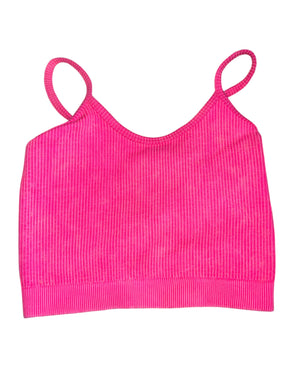 Katie J NYC tween girls Jade cropped tank S/M