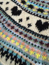 Free People women’s Emily fair isle button up sweatshirt XS