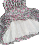 Flowers By Zoe girls floral tassel dress XL(12-14)