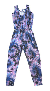 Pixie Lane girls tie dye jumpsuit 11-12