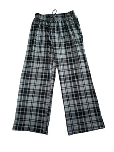Pixie Lane girls plaid print lounge pants 9-10