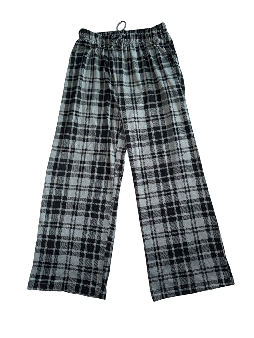 Pixie Lane girls plaid print lounge pants 9-10