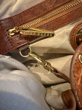 Tory Burch large leather satchel tote bag