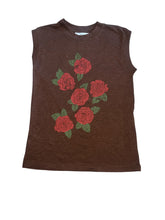 Girl Dangerous by Free People women’s rose graphic muscle tee XS
