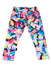 Pixie Lane girls popsicle graphic cropped leggings 6P