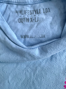 Baseball Lifestyle 101 boys Donut Dingers graphic tee youth XL