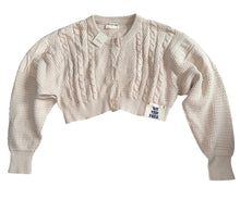 We The Free by Free People Heritage cropped sweater cardigan XS NEW
