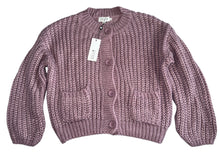 Molly Bracken women’s chunky knit sweater cardigan XS NEW