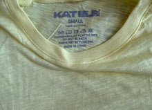 Katie J NYC junior women’s cropped round neck tee S