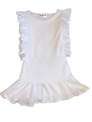 Les Tout Petits girls asymmetrical ruffle party dress 14