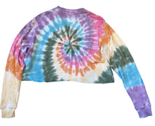 Daydreamer women’s tie dye cropped sweatshirt S