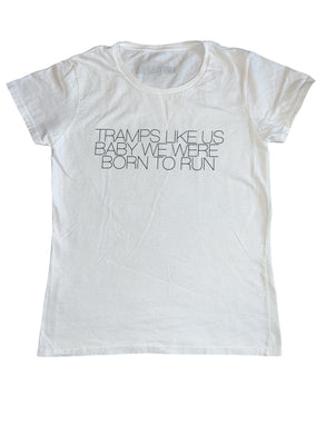 Bruce Springsteen women’s TRAMPS LIKE US BORN TO RUN cotton tee S