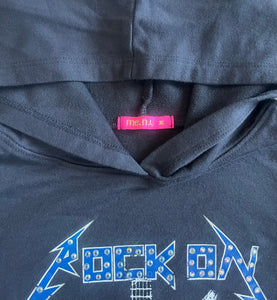Me.n.u girls Rock On World Tour hoodie top M(10-12)