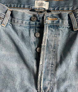 Citizens of Humanity women’s Charlotte cropped distressed jeans 32