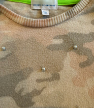 Rockets of Awesome girls pearl embellished camouflage sweater 10