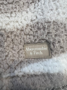 Abercrombie kids girls sherpa fleece jacket 7-8