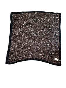 Chan Luu 100% silk animal print scarf 38” x 38” NEW