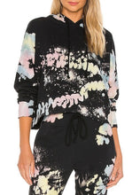 Daydreamer women’s color pop tie dye shrunken hoodie S