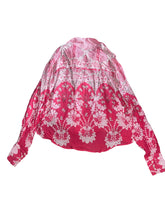 Free People women’s hi low printed blouse XS NEW