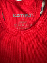 Katie J NYC Livi tween girls ribbed racerback crop tank S(7-8)