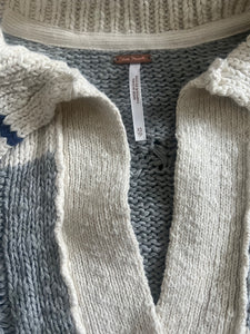 Free People women’s striped Pembroke sweater XS