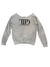 MNG big girls Taylor Swift Tortured Poets Dept off shoulder sweatshirt XL(16)