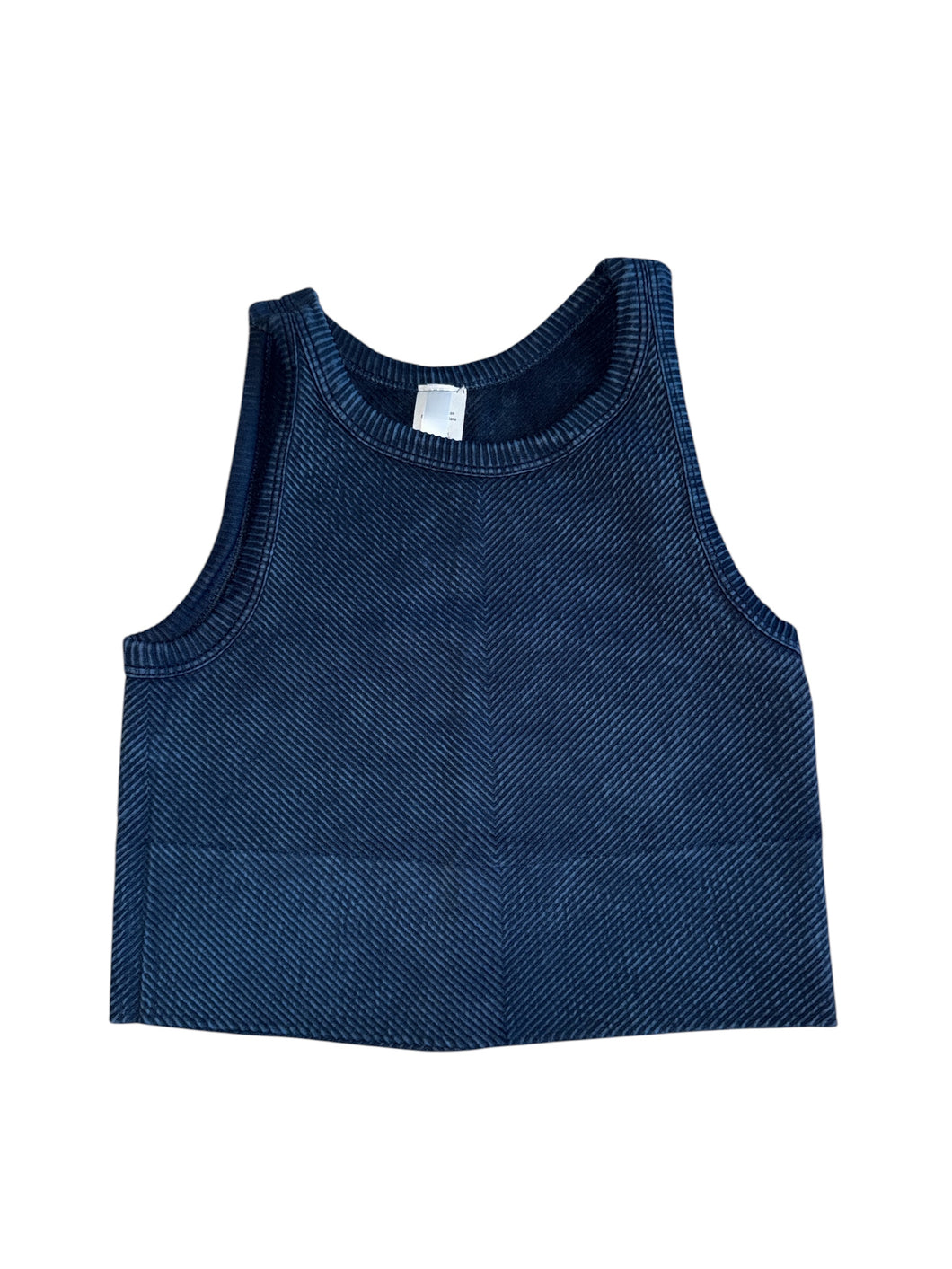 Nikibiki women’s cropped chevron tank top ONE SIZE